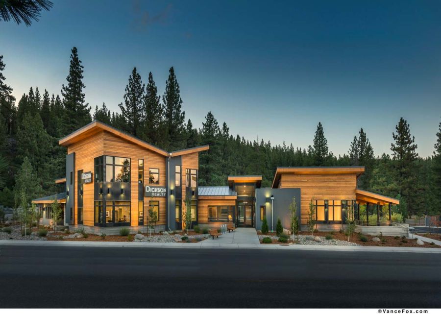 Front view of Dickson Realty Commercial Construction Project