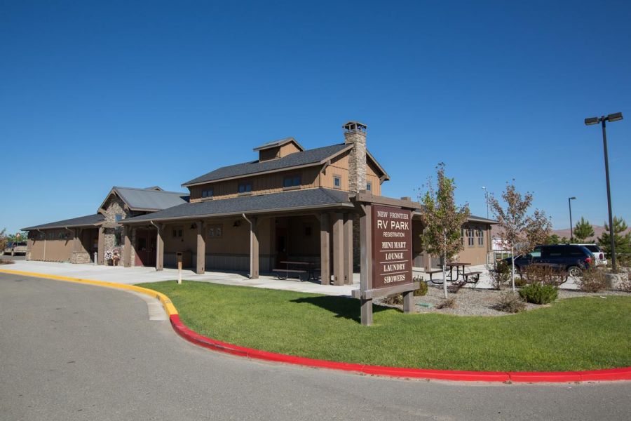 New Frontier RV Park Main Building