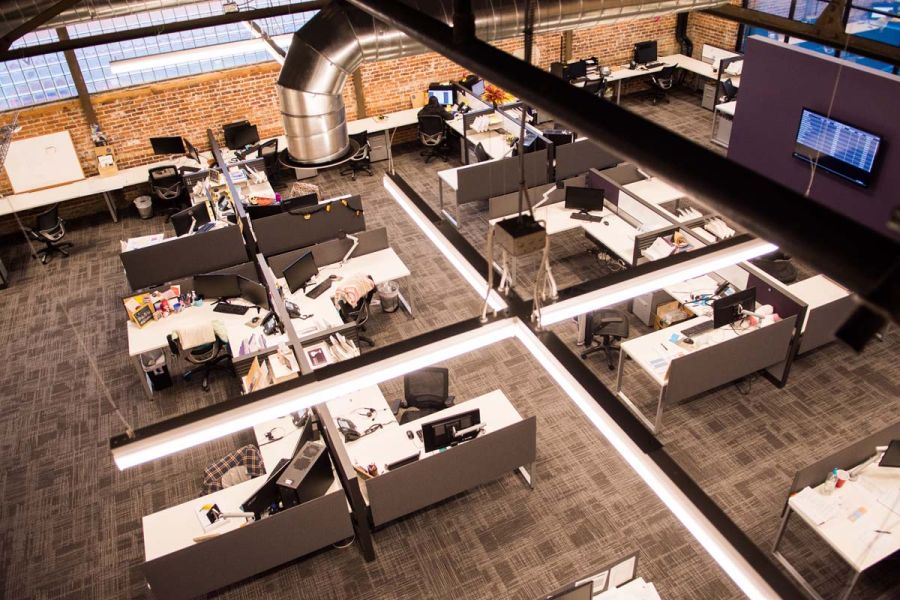 Office space in the Midtown Redevelopment Project